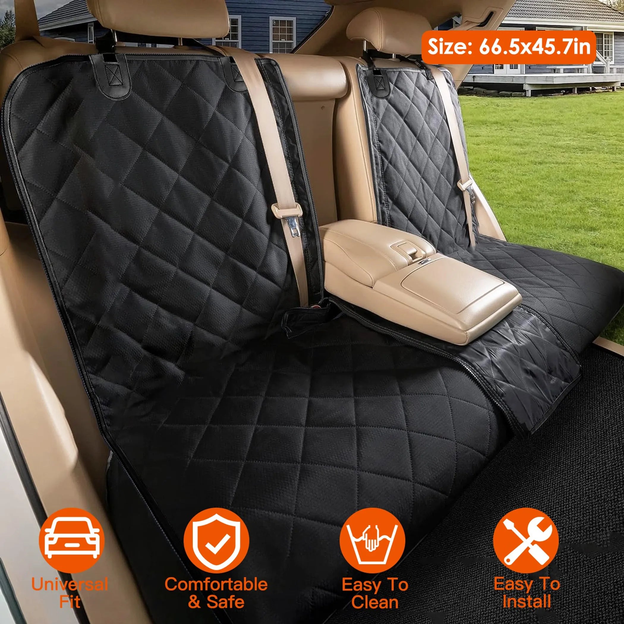 Waterproof Dog Backseat Cover